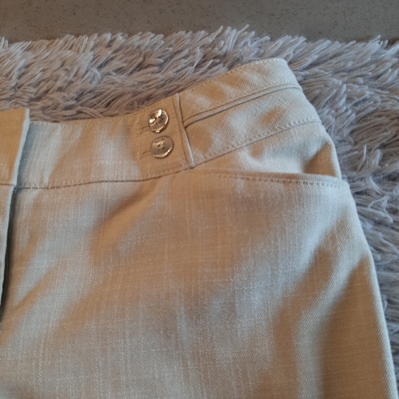 White House Black Market Legacy Tan Dress Pants Size 2 - Picture 6 of 16